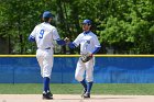 Baseball vs MIT  Wheaton College Baseball vs MIT in the  NEWMAC Championship game. - (Photo by Keith Nordstrom) : Wheaton, baseball, NEWMAC